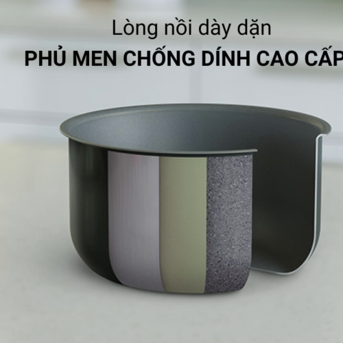 Nồi Cơm Điện Tử Mini Philips HD3170/66