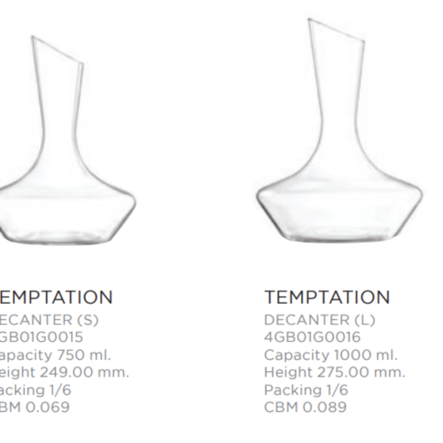 Bình Thở Rượu Vang Cao Cấp Lucaris Temptation Decanter 4GB01G0016