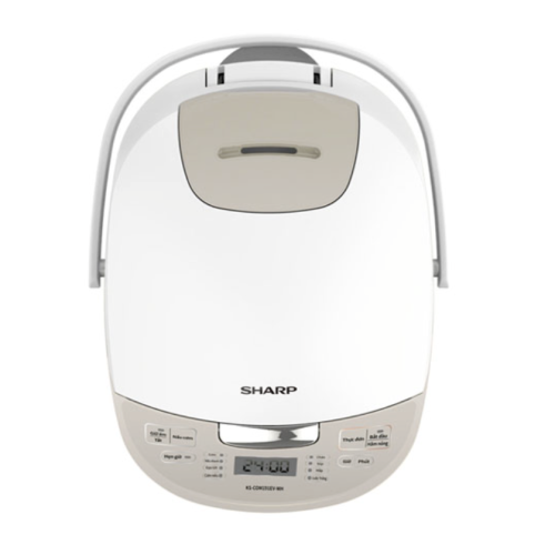 Nồi Cơm Điện Tử Sharp KS-COM191EV-WH 1.8 Lít