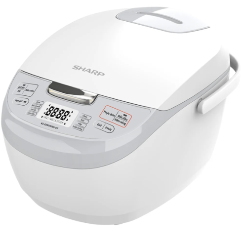 Nồi Cơm Điện Tử Sharp KS-COM192EV-GY 1.8 Lít