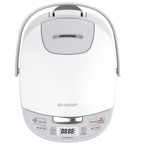 Nồi Cơm Điện Tử Sharp KS-COM192EV-GY 1.8 Lít