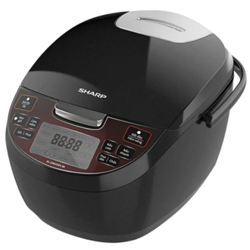 Nồi Cơm Điện Tử Sharp KS-COM193EV-BK 1.8 Lít