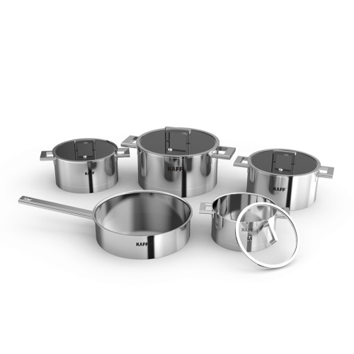 Bộ Nồi Chảo Inox 304 KF-DIAMOND 09304 Luxury 5 Món 9