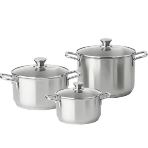 Bộ Nồi Inox 304 KAFF KF-ST003S 3 Món