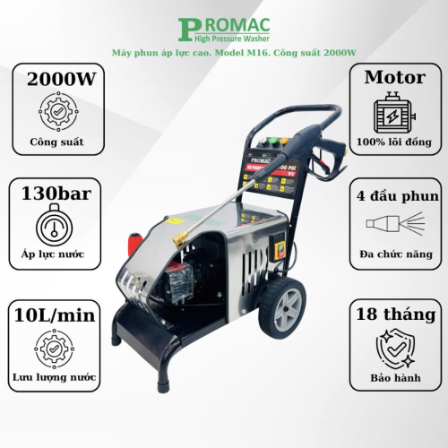 Máy phun áp lực PROMAC M16