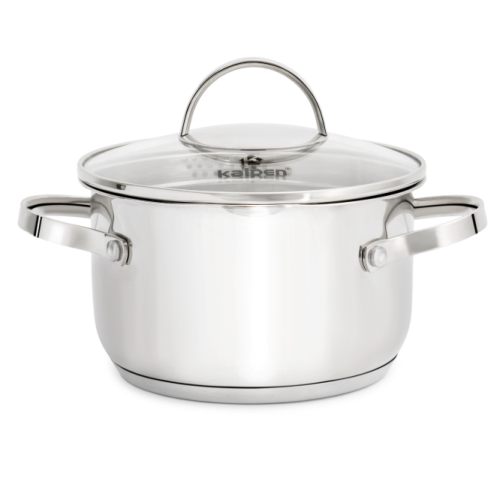 Bộ 3 nồi Inox 5 lớp đáy Kalpen Lermat L1Pro 16-20-24cm