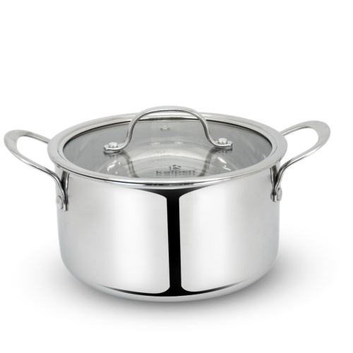 Bộ nồi chảo 4 món Inox 304 liền khối Kalpen Kampfer KF2