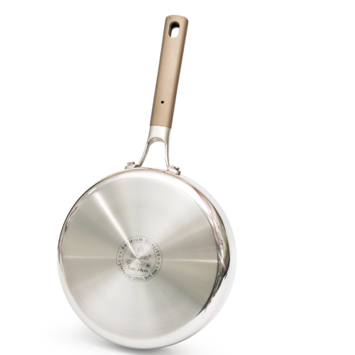 CHẢO INOX 304 LIỀN KHỐI PHỦ TITANIUM KALPEN DAUER TD26