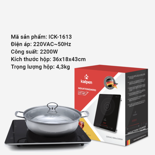 BẾP TỪ ĐƠN KALPEN ICK-1613