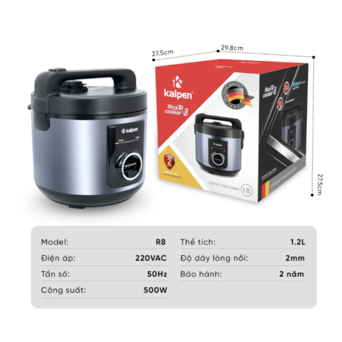 NỒI CƠM ĐIỆN KALPEN R8