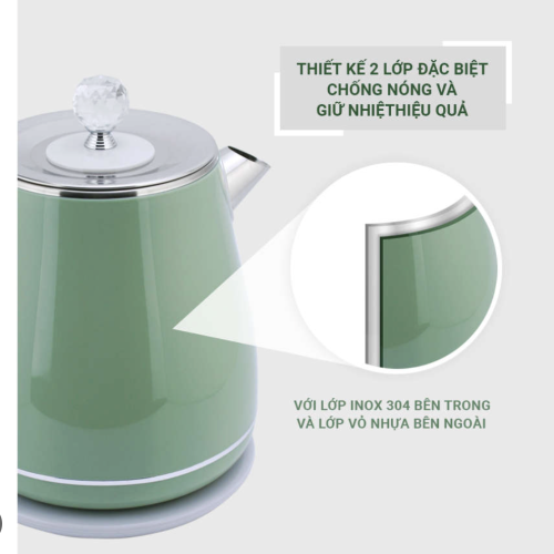 ẤM ĐUN SIÊU TỐC KALPEN KK9901G