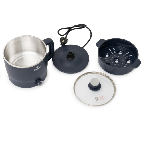 Ca lẩu điện mini có khay hấp Kalpen P6B