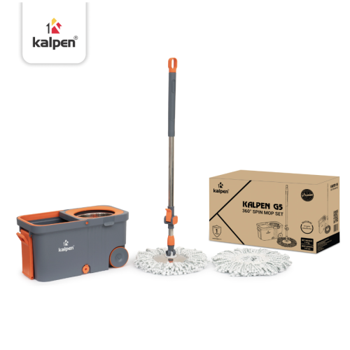 Bộ cây lau nhà xoay 360 độ Kalpen G5