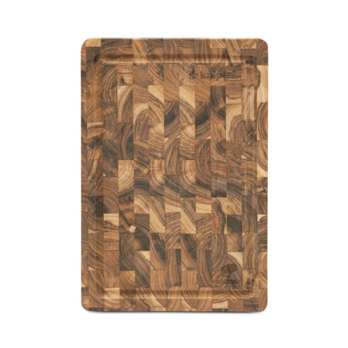 Thớt thái chữ nhật gỗ Teak Kalpen T6 20x30cm