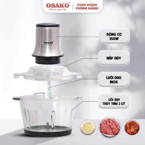 Máy xay thịt Osako OST-350
