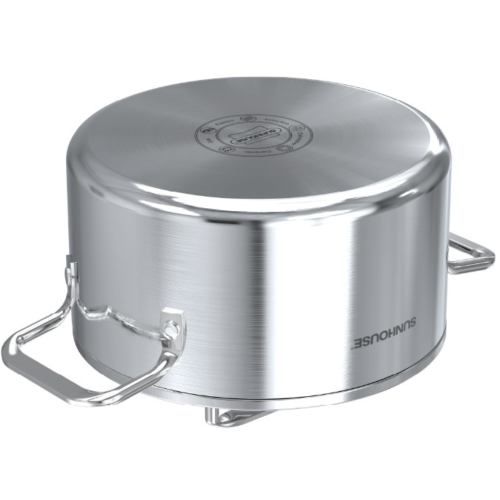 Bộ nồi inox 304 liền đáy Sunhouse Healthy SHG705
