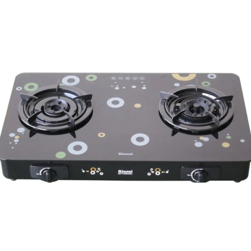 Bếp gas đôi Rinnai RV-715Slim(GL-Bubble)