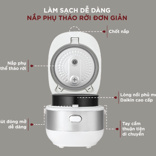 Nồi Cơm Điện Tử Cuckoo CR-0690F/SIWHCRVNCV