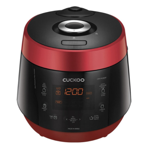 Nồi Cơm Điện Tử Áp Suất Cuckoo CRP-PK0600F/BKRDVN