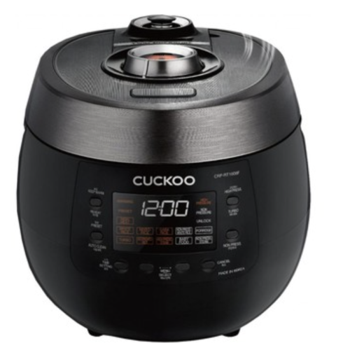 Nồi Cơm Điện Tử Áp Suất Kép Cuckoo CRP-RT1008F/BKTSVNCV
