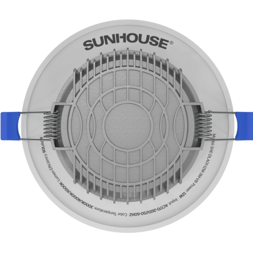 Đèn LED Downlight Sunhouse SHE-DLA01-12W-3M-VB