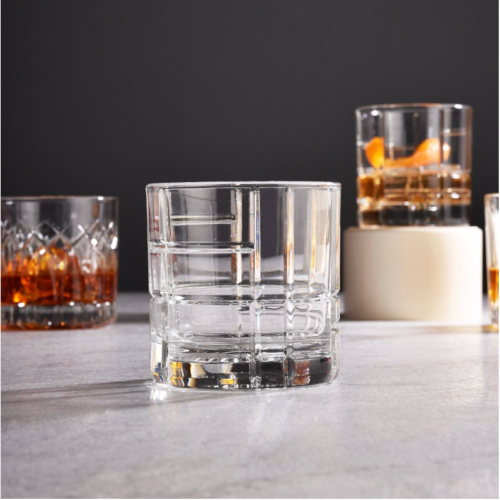 Ly Thủy Tinh Ocean Traze FTR Double Rock P03663 - 350ml Chính Hãng