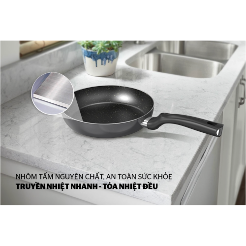 Chảo nhôm chống dính Sunhouse CT28 Plus
