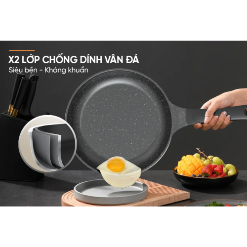 Chảo nhôm chống dính Sunhouse SBD26B