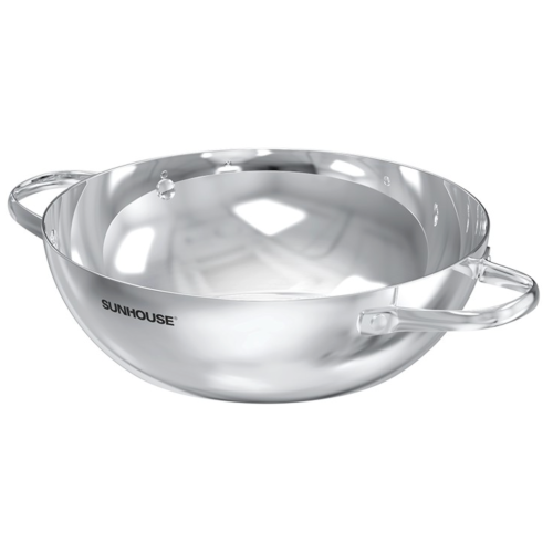 Chảo xào inox liền khối Sunhouse Healthy IN26M12