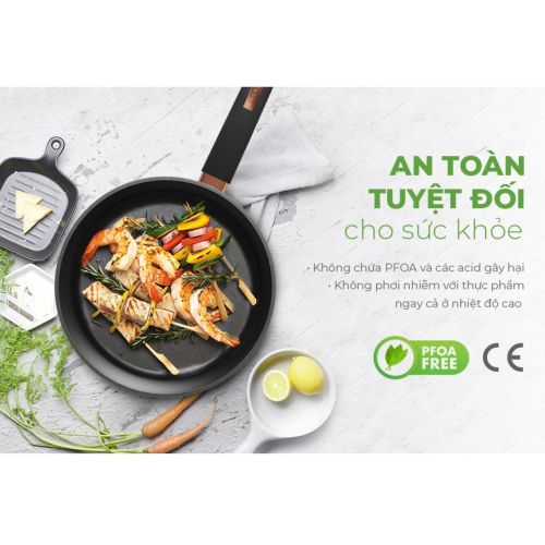 Chảo nhôm chống dính Ultra Titanium Sunhouse ST20B