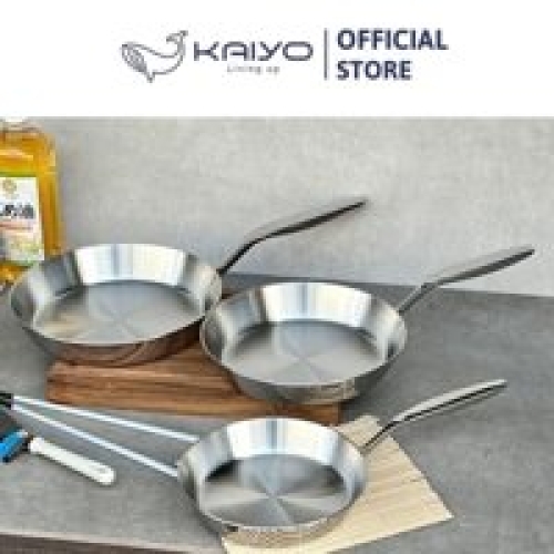 Chảo inox 316 liền khối 5 lớp Premium Kaiyo KIP-3796 - Đường kính 26cm