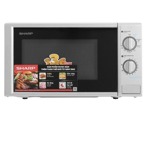 Lò Vi Sóng Có Nướng Sharp R-G228VN-SL 20 Lít 700W