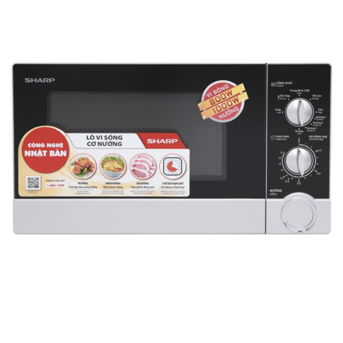 Lò Vi Sóng Có Nướng Sharp R-G302VN-S 23 Lít 800W