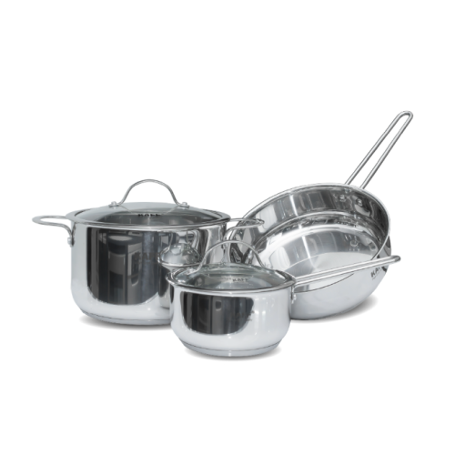 Bộ Nồi Chảo Inox 304 KAFF KF-ST05304 3 Món 5