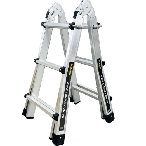 Thang Nhôm Chữ A Rút Lồng Sumika SKM404 SKM404A