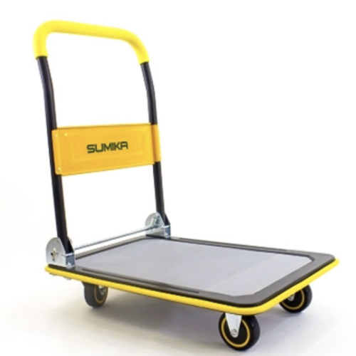 Xe đẩy hàng 4 bánh sàn thép SUMIKA T150