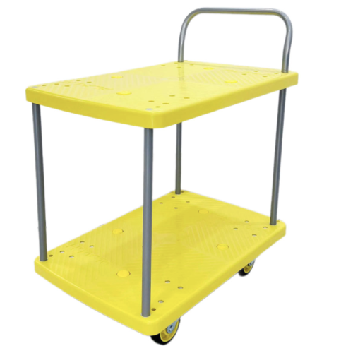 Xe đẩy hàng sàn nhựa 2 tầng SUMIKA T170-T2