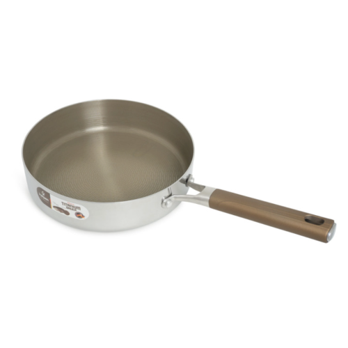 CHẢO INOX 304 LIỀN KHỐI PHỦ TITANIUM KALPEN DAUER TD20