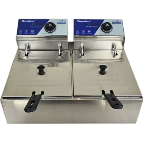 Bếp chiên nhúng điện đôi Raiden RD-1206